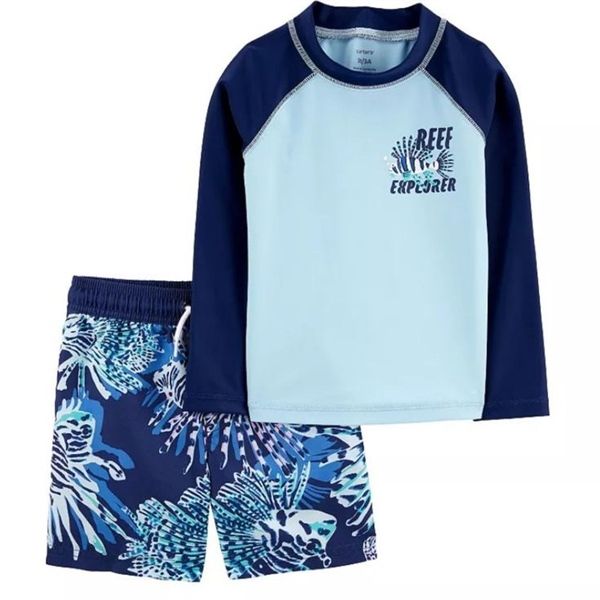Bộ bơi C4RTER xanh reef explorer bé trai