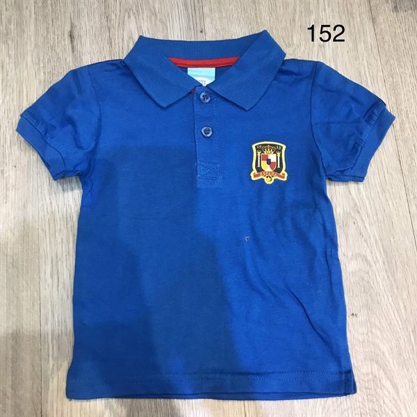 (12M) Áo xanh viền đỏ