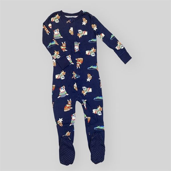 Body vớ xanh đen cún noel bé gái bé trai