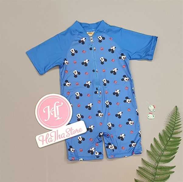Bộ bơi liền Colloky xanh mickey bé trai