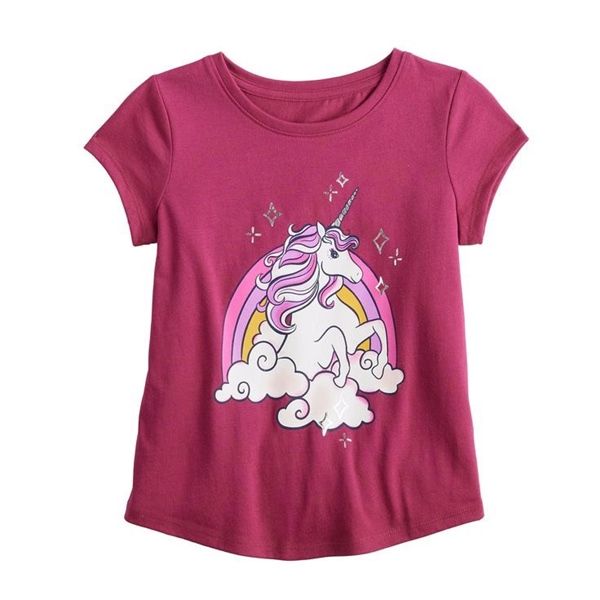 Áo thun JB hồng ngựa pony bé gái