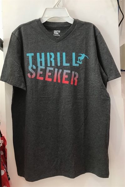 Áo thun Zebra xám thrill seeker