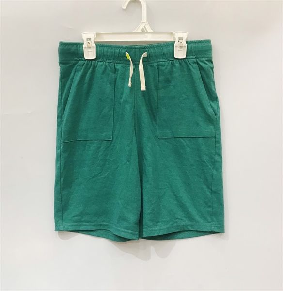 Quần short thun C&J xanh lá bé trai