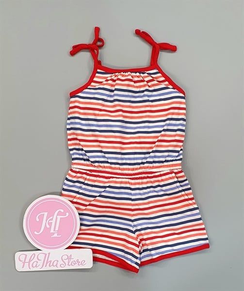 Jumpsuit đỏ sọc - J12