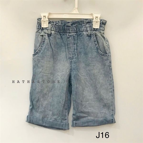 Quần short jean C&J mã J16 bé trai