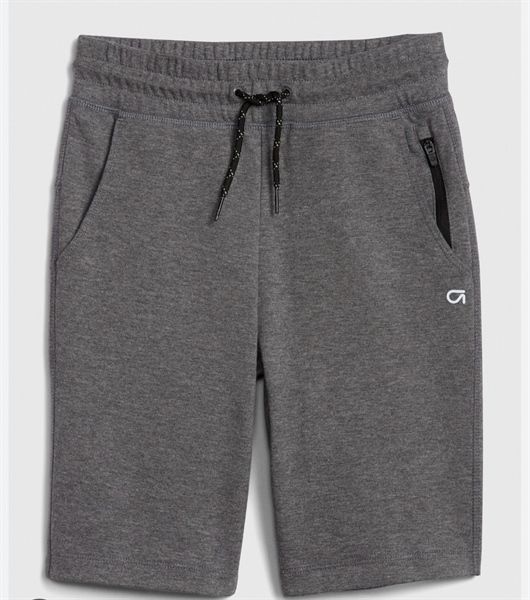 Quần short thun Gap xám tối bé trai