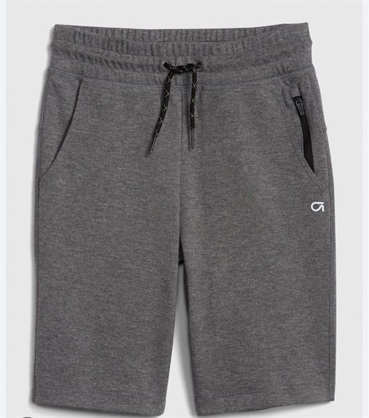 Quần short thun Gap xám tối bé trai