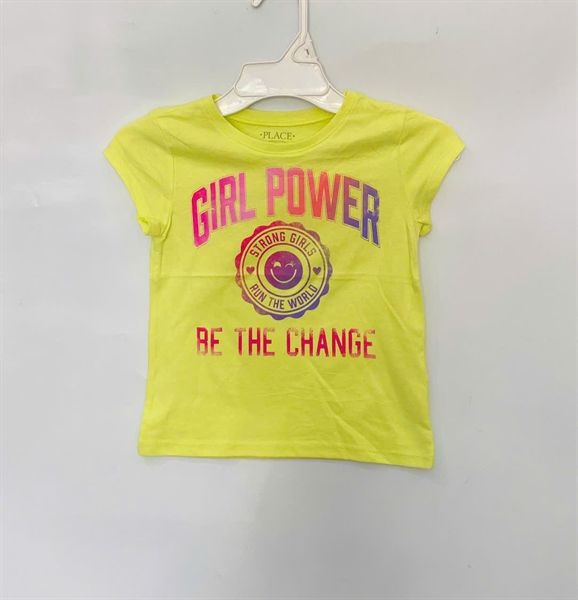 Áo thun PL4CE girl power bé gái