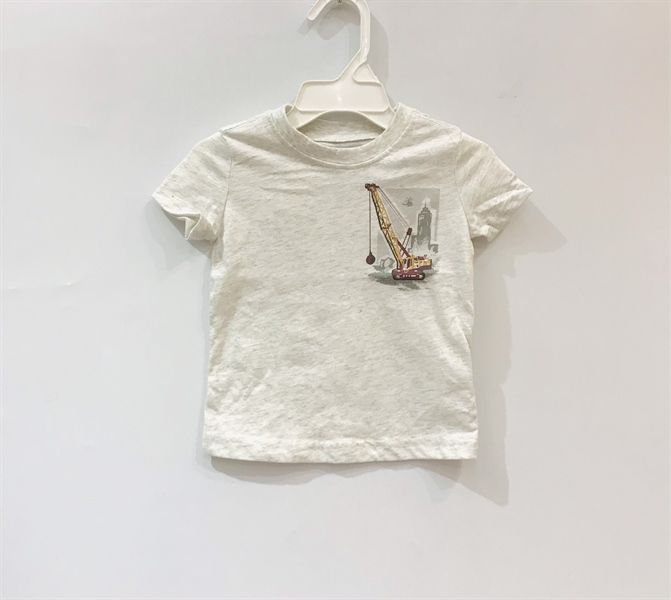 Áo thun 0shk0sh xám xe cẩu bé trai