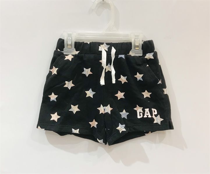 Quần short thun xanh đen sao bé gái