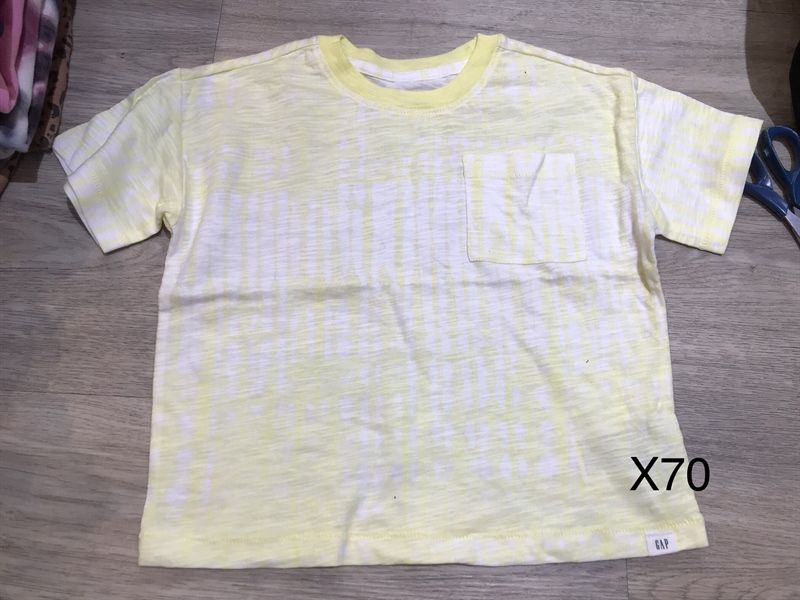 Áo vàng croptop - X70