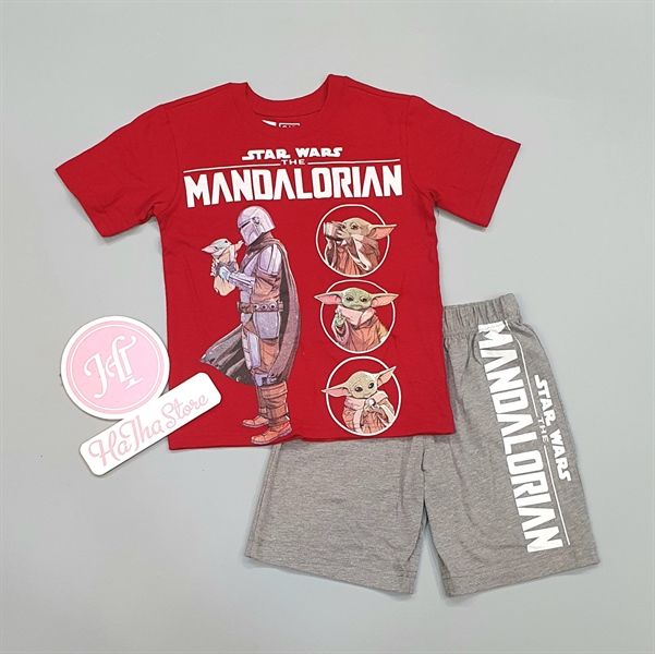 Bộ ngắn Gap đỏ bé trai