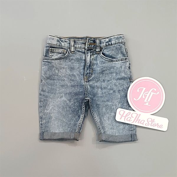 Quần short jean C&J màu A4 bé trai