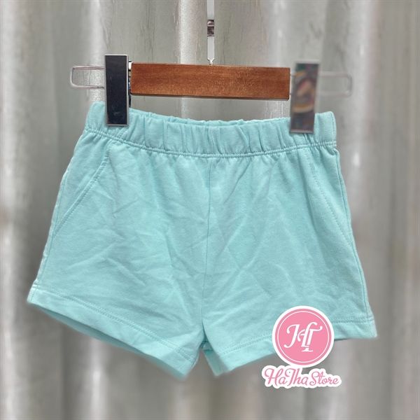 Quần short thun JB xanh ngọc