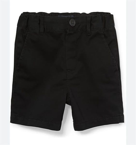 Quần short kaki Place đen