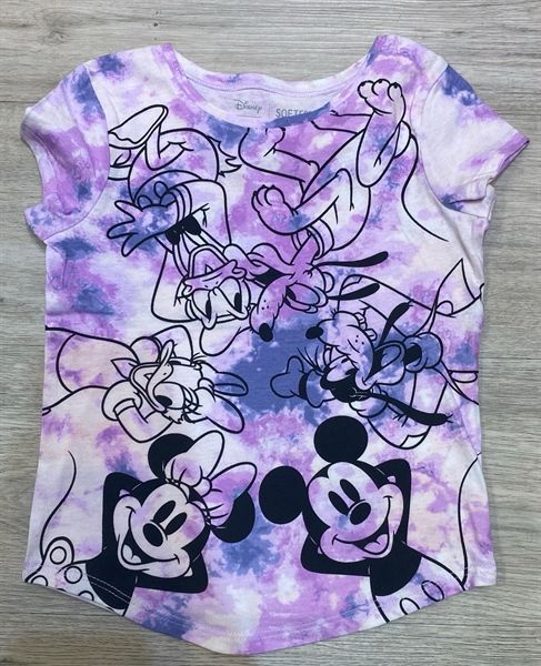 Áo thun Jumping Bean mickey màu loang