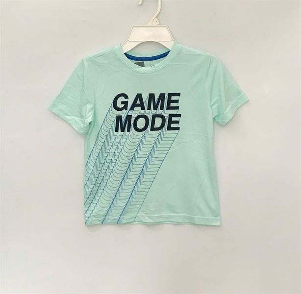 Áo thun Xersion xanh game mode bé trai