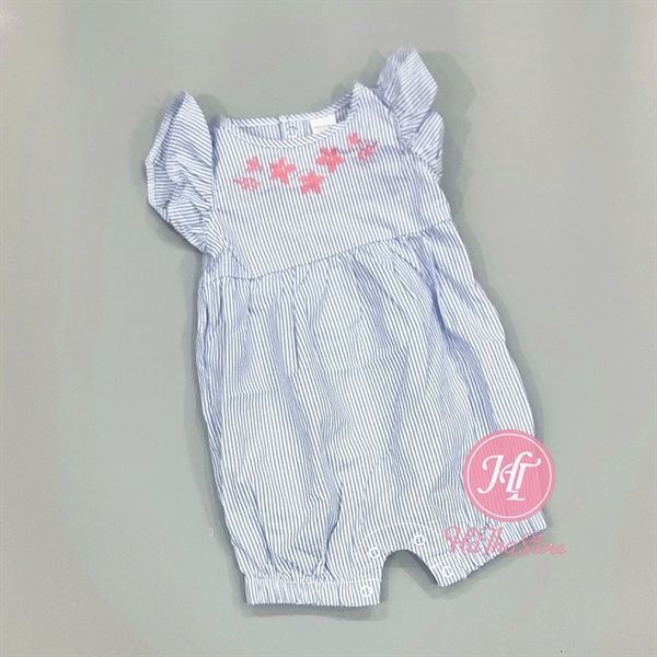 Body đùi C4RTER xanh dương sọc bé gái