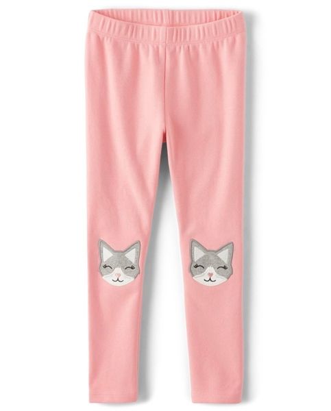 Quần legging GBR hồng mèo