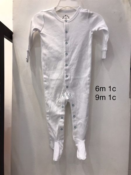 Body vớ trắng trơn - A61