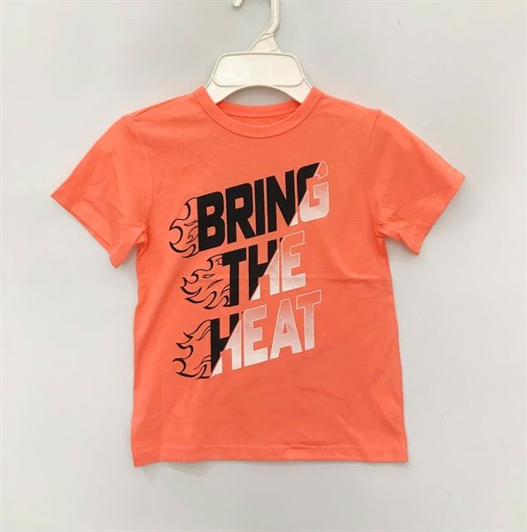 Áo thun PL4CE cam bring the heat bé trai