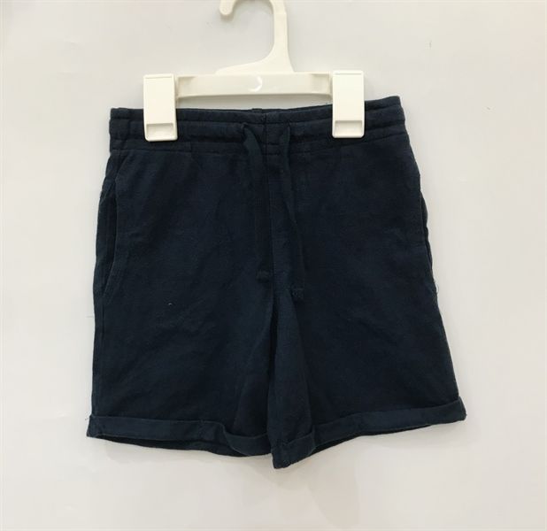 Quần short thun T3X xanh đen nhạt bé trai