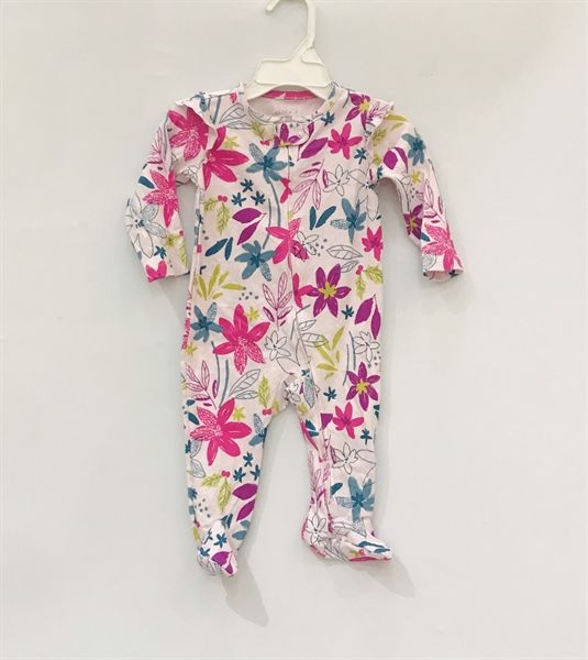Body vớ C4RTER hoa xanh hồng bé gái