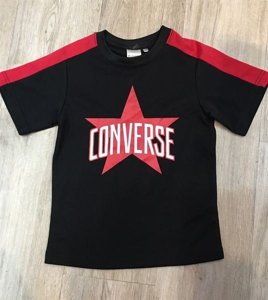 Áo thể thao đen converse