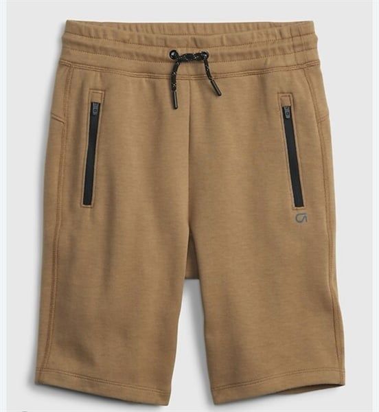 Quần short thun G4P nâu bò bé trai