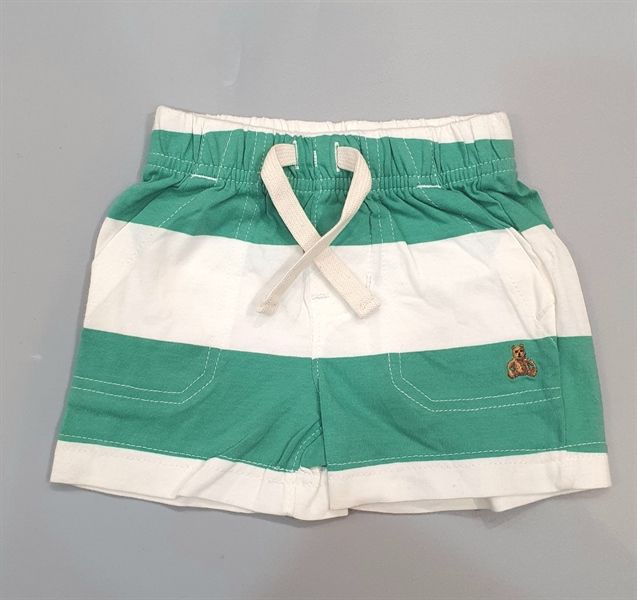 (3M) Quần short Gap nhí sọc xanh lá