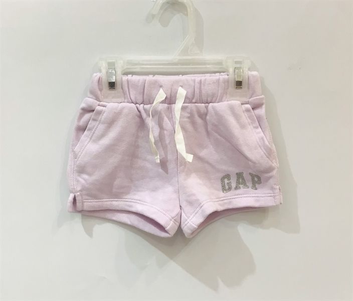 Quần short thun tím bé gái