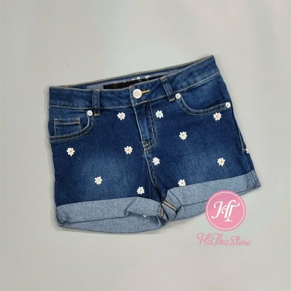 Quần short jean C&J màu 3 bé gái