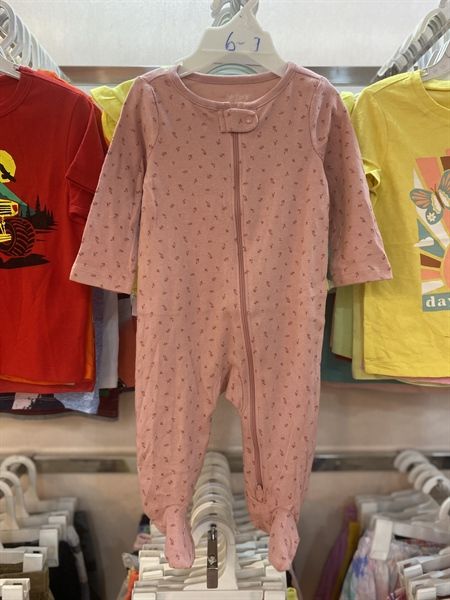 Body vớ Carter hồng hoa nhí bé gái