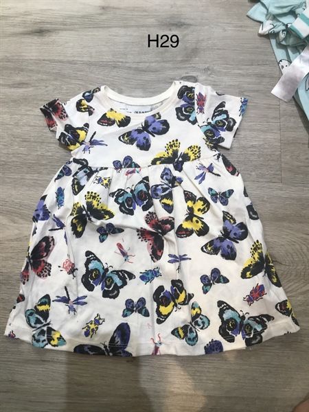Đầm old trắng bướm - H29
