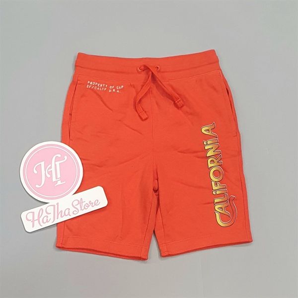 Quần short thun G4P cam bé trai
