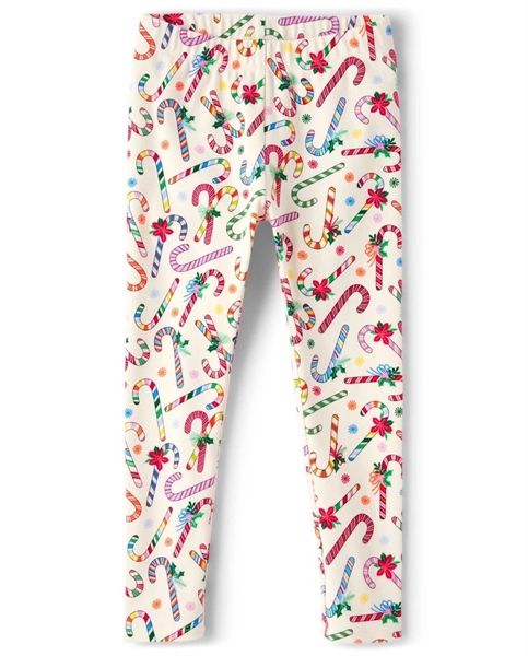 Quần legging GBR gậy noel bé gái
