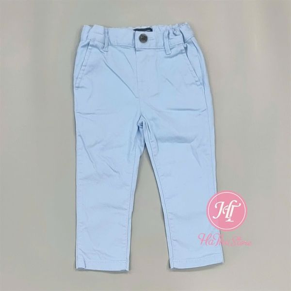 Quần kaki dài PL4CE xanh nhạt bé trai