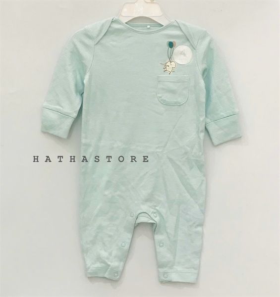 Body vớ N3XT xanh ngọc sọc bé trai