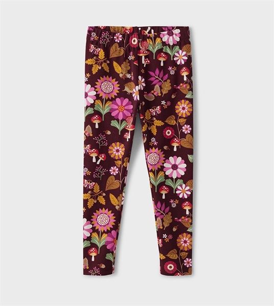 Quần legging GBR tím hoa bướm bé gái