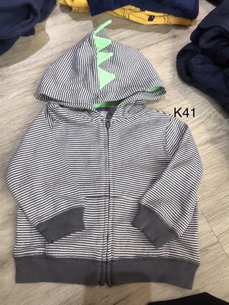 Áo khoác carter sọc - K41