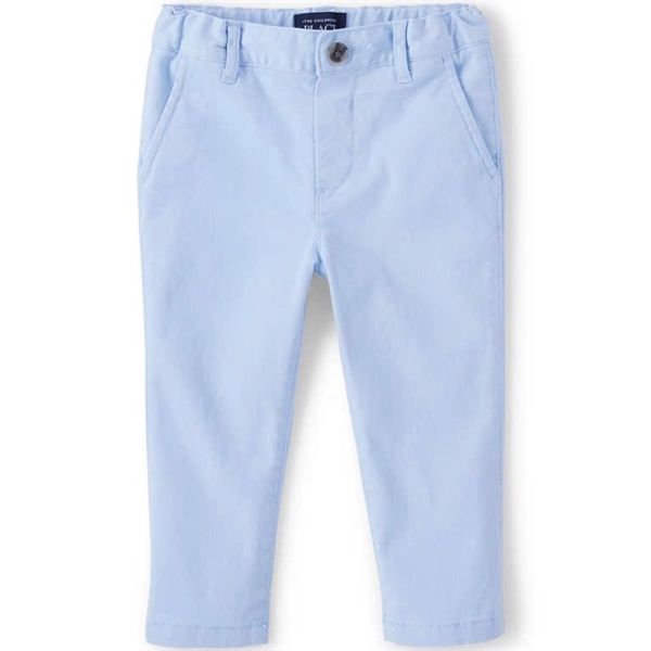 Quần kaki dài PL4CE xanh nhạt bé trai