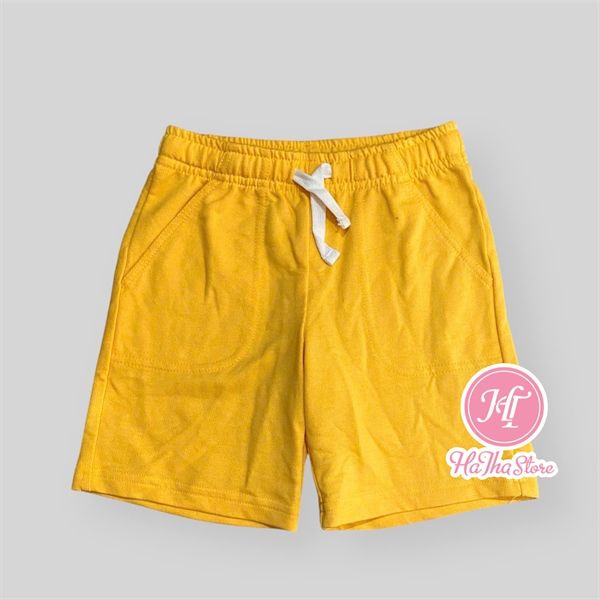 Quần short thun C4T&J4CK vàng tươi bé trai