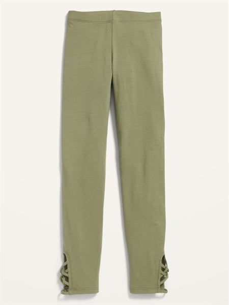 Quần legging xanh lá bé gái