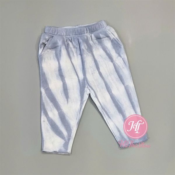 Quần jogger G4P xanh loang trắng bé gái