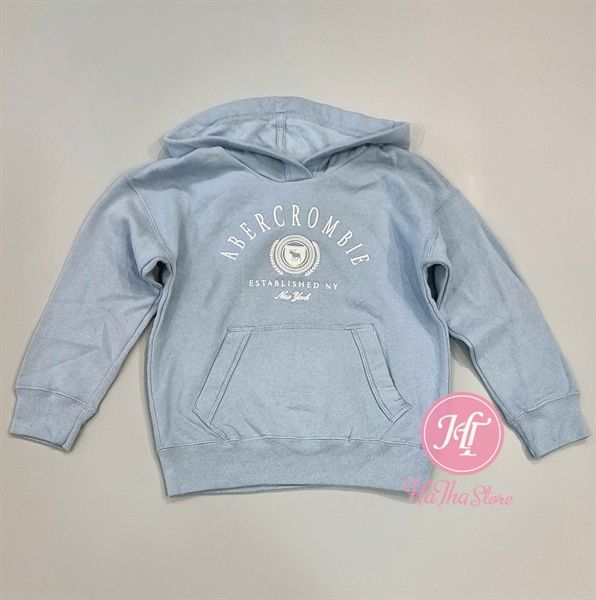 Áo hoodie ABer xanh logo bé trai