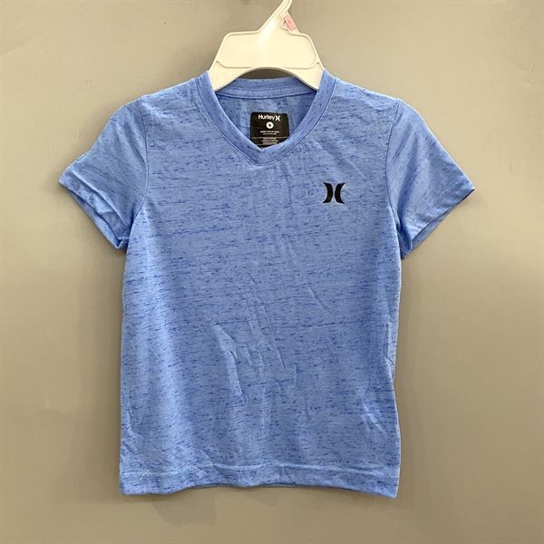 Áo thun Hurley xanh dương logo bé trai