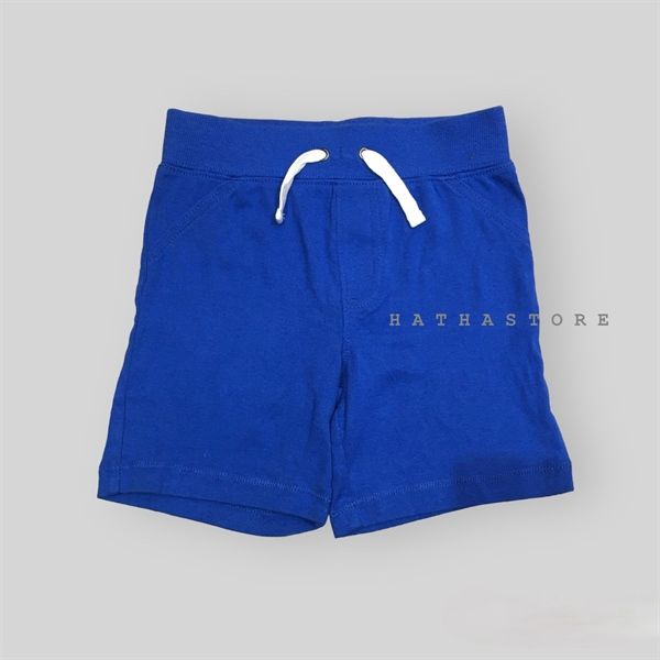 Quần short thun C4RTER xanh dương đậm bé trai