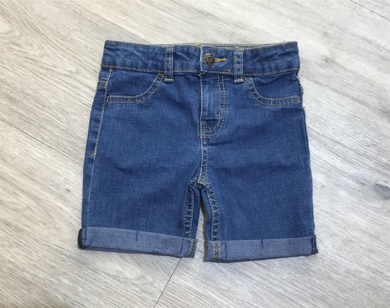 Quần short jean C&J màu A10 bé trai