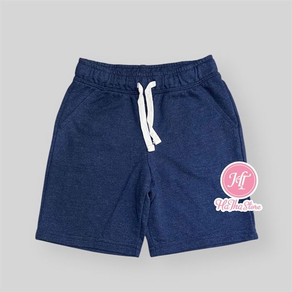 Quần short thun C4T&J4CK xanh navy bé trai