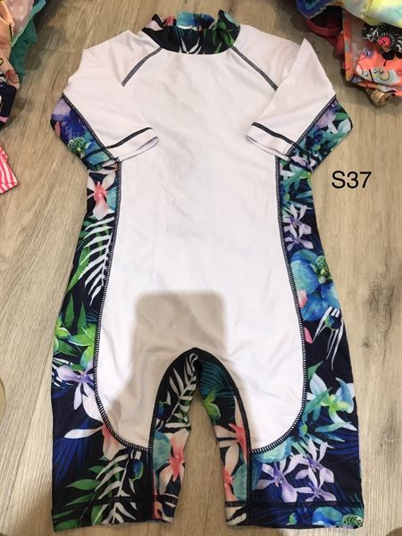 (4y) Bộ liền trắng hoa - S37